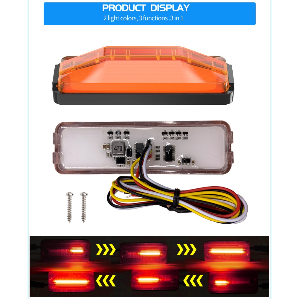 Custom LED Truck Tail Lights|Turn Signals|Truck Brake Lights