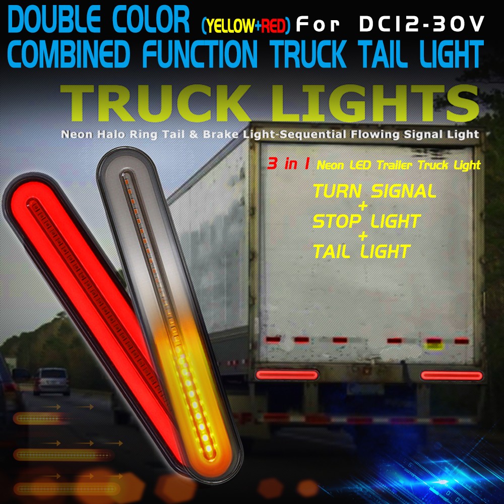LED Trailer Truck tractor tail lights|brake lights|Turn Signals