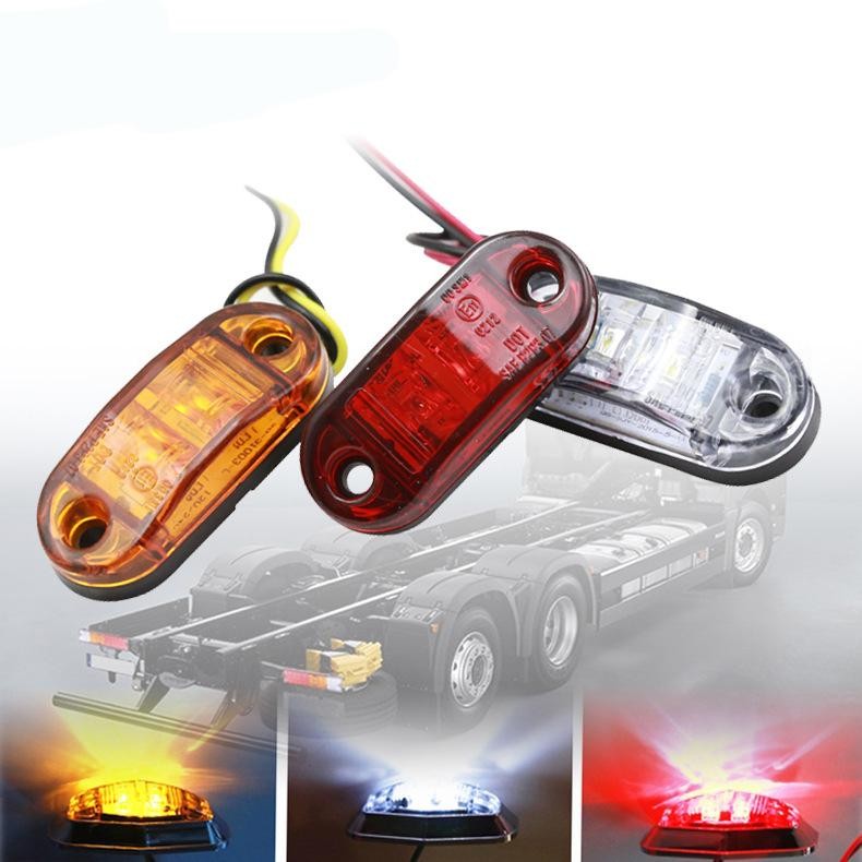 10-30V LED truck vehicle side marker signal warning brake light lamp