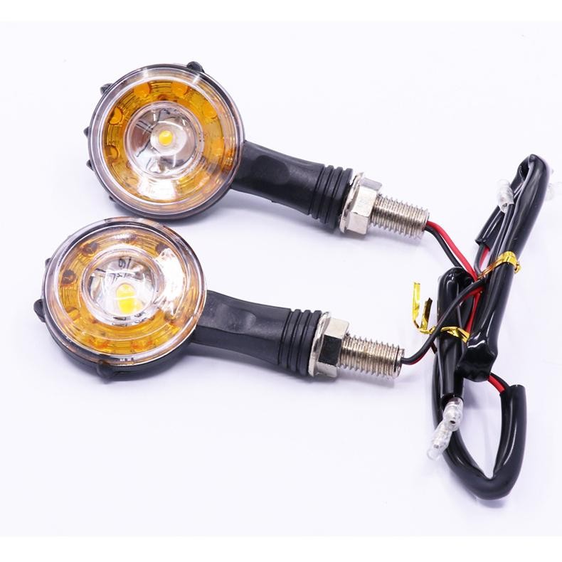 Motorcycle Bike Turn Signal Indicator Blinker Light Lamp 12V