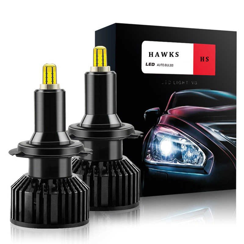 New 3D H7 H11 Car Auto LED Headlight Lamp 360 degree