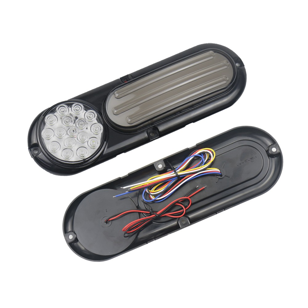 Trailer Tractor LED Tail Lights Taillights|Strobe Warning Lamps